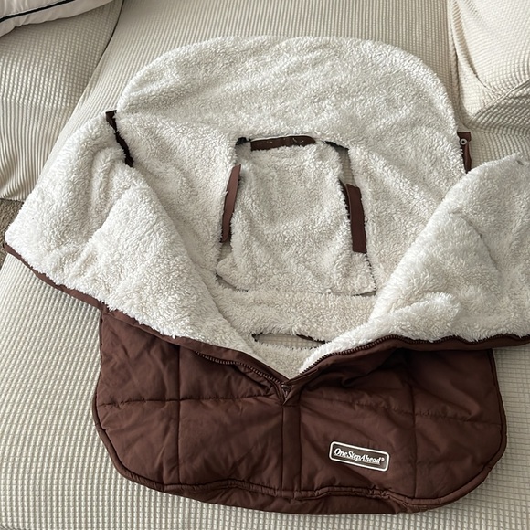 One step head fleece stroller cover - Picture 3 of 4